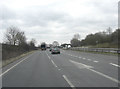 A43 passes turning to Hulcote in NN12 6HP