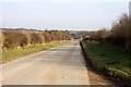 The road to West Ilsley in RG20 7AT