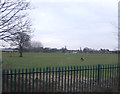 School playing fields, Cheadle Hulme in SK8 3PZ