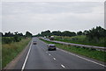 Straight section of the A11 in IP28 6BW
