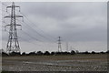 Electricity Pylons near Holbeach in PE12 7JG