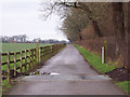 Private road to Hurdcott Home Farm in SP3 4BD