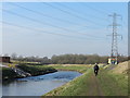 Cyclist on Trans Pennine Trail in M20 5GB