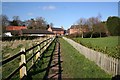 Footpath from St.Peter's church in Upton (Newark and Sherwood)