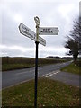 Morden, fingerpost in BH20 7DW