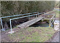 Footbridge across the ford in LE16 8UZ