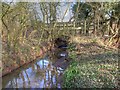 Footbridge crosses stream in B95 6DJ