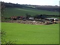 Milebarn Farm from nearby hill in HP4 1QR