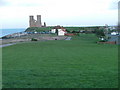 Site of Roman Fort at Reculver and disused church in CT6 6SU