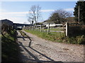 Track to Middle Lee Farm in EX36 3PS