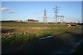 Power line cross roads! in Helpringham & Osbournby Ward
