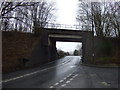 Disused railway bridge over Manchester Road in M31 4SA