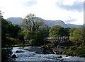Bridge over the River Glaslyn in LL55 4NB