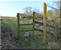 Footpath and stile to Goadby in LE16 8UZ