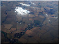 Belchamp St Paul from the air in CO10 7BX