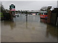 Playhatch Garden Centre Flood in RG4 9RB