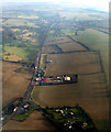 The Packhorse pub from the air in LU6 3RF
