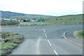 Road junction at Drumore Cottages in PA28 6NH