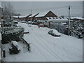 Ogilvie Road snowbound! in HP12 3AW