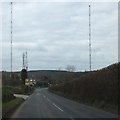 Washford Cross and radio masts in TA23 0PY