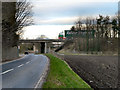 Motorway over Fox's Bank Lane in L35 1QR