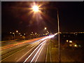 M62 Night-time in HX4 9JZ