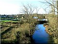 A view of the River Kennet, Marlborough, Wiltshire in SN8 2FE