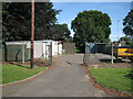 Garages and containers, Witton Cemetery B23 in B23 7SU
