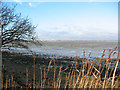 Langstone foreshore: view towards Portsea in PO11 0HN