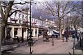 View north-east along The Promenade, Cheltenham in GL50 1JU