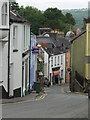 Llandeilo - view down Stryd Caerfyrddin in SA19 6ES