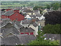 View over the rooftops of Llandeilo in SA19 6ES