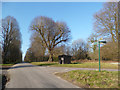 Green Sign & Bus Shelter in RG9 6JS