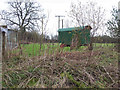 Shepherds caravan at Sweetwell Farm near Sedgehill in SP7 9JB