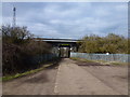 Railway Bridge on Great Drove near Yaxley in PE7 3TJ