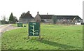 Great Purston and Village sign in NN13 5PL