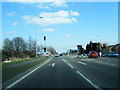 A580 eastbound at Haydock Lane junction in WA11 0FA