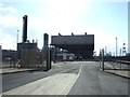 Refinery entrance off Rosper Road in North Killingholme