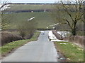Heading north along Slawston Road in Slawston