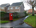 Postbox alongside Morton Way, Thornbury in BS35 3UD