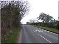Chesterton Road leaving Lighthorne in CV33 9TR