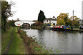 Bulls Bridge, Paddington Arm, Grand Union Canal, Hayes, Middlesex in UB3 4QR