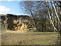 Sand pit beside Low Common Lane in Wheatacre