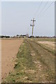 Footpath to Westmere Farm in PE12 9QA