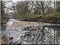 Pebble bank in River Arrow in B98 0FE