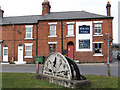 Hilcote - mining memorial and Hilcote Arms in DE55 5HF