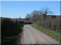Farm buildings at Court Farm, looking west in HR4 7PF