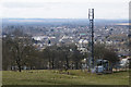 Mobile telephone mast at Westfields of Rattray in PH10 7HZ