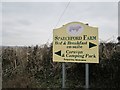 Sign, Sparchford Farm in SY8 2DE