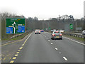 Southbound A419, Approaching the Junction with the M4 in SN3 6FT